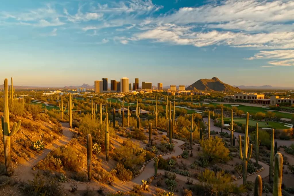 Phoenix & Scottsdale skyline